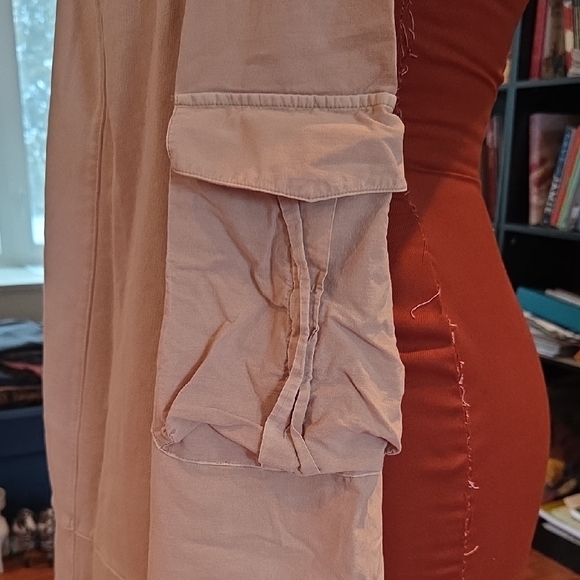 Zara Beige Elastic Waist Skirt - Picture 5 of 7